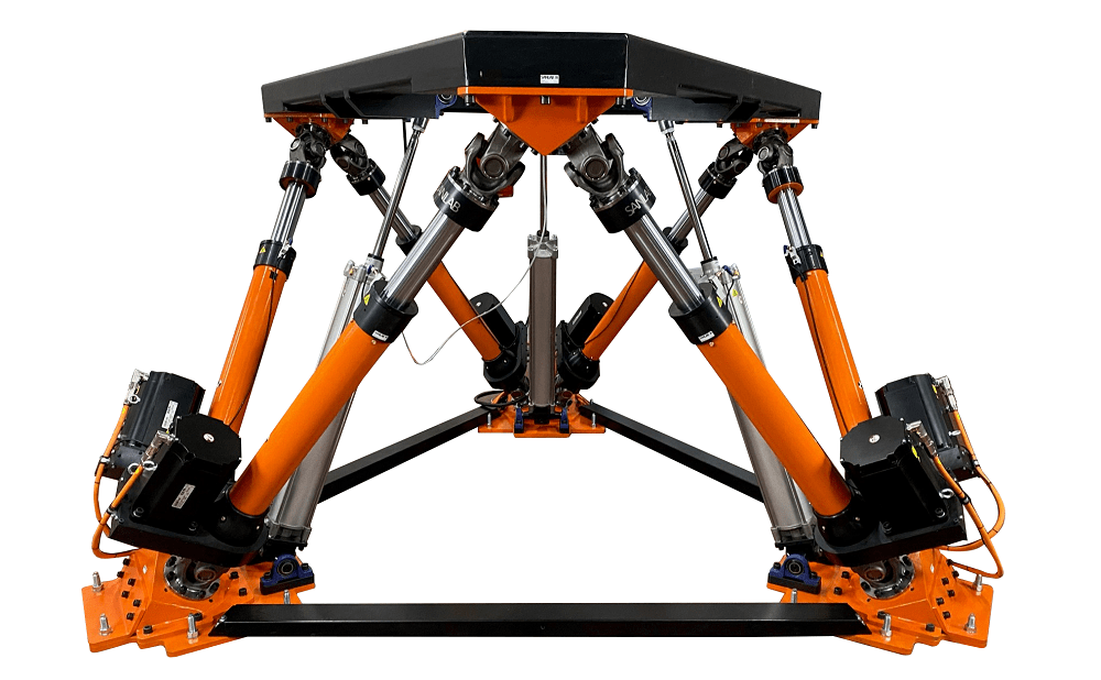 6dof motion platform for test systems and simulators.