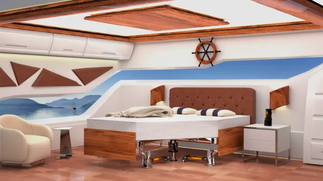 Stabilizator yacht bed