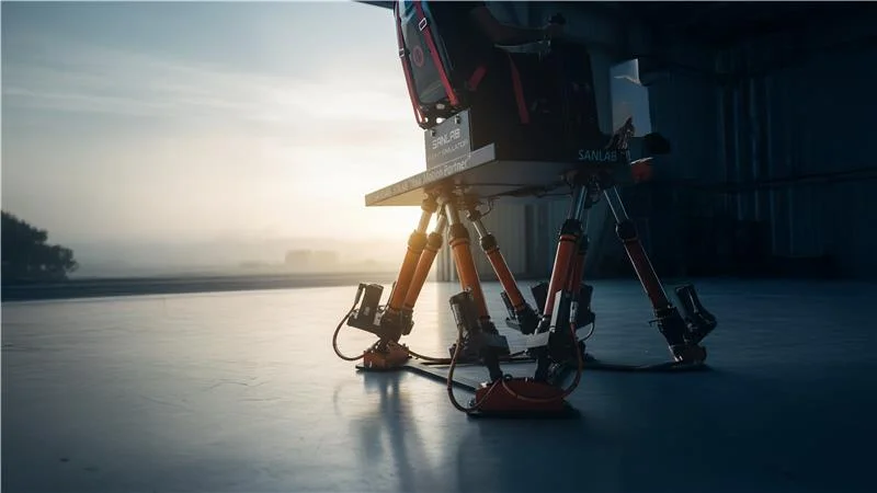 Flight Training Simulator Tech & Standards 33 SANLAB flight simulator enhancing safety and efficiency in pilot education