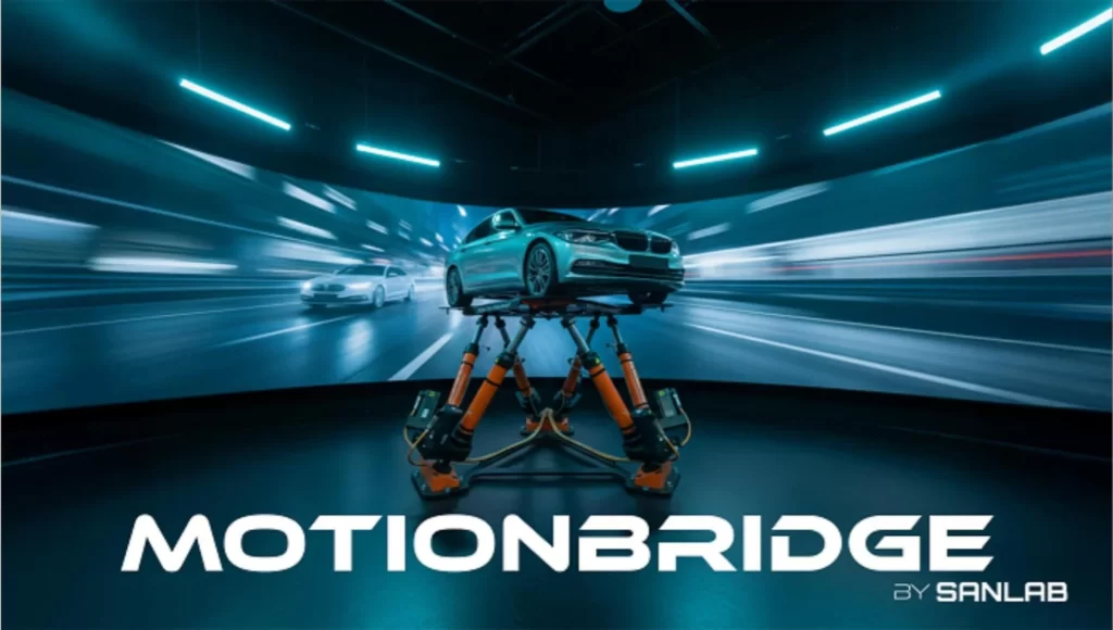 MotionBridge | Where Digital Scenes and Real World World Physics Converge 1 Motion Platform Integrator