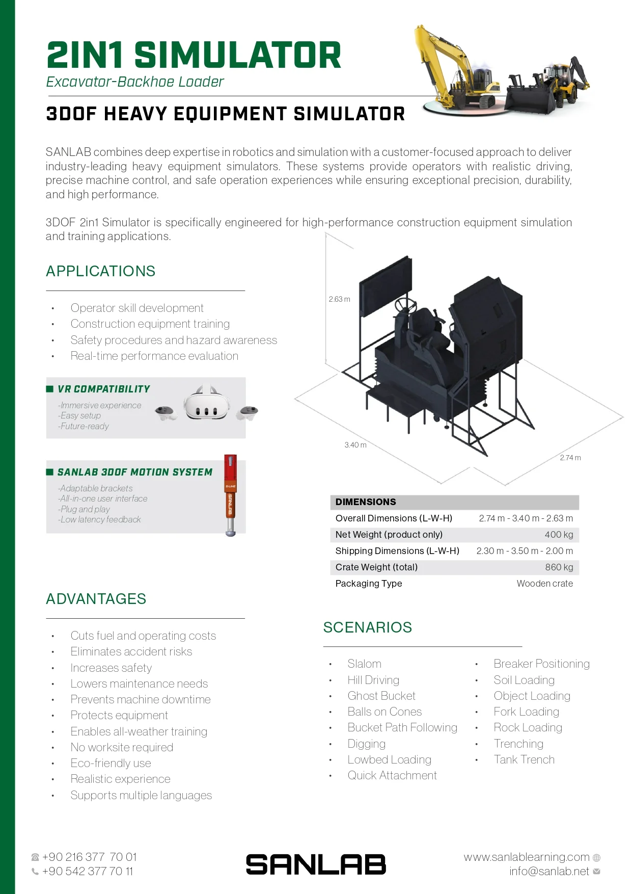 Catalogue 3DOF 2in1 Simulator 1