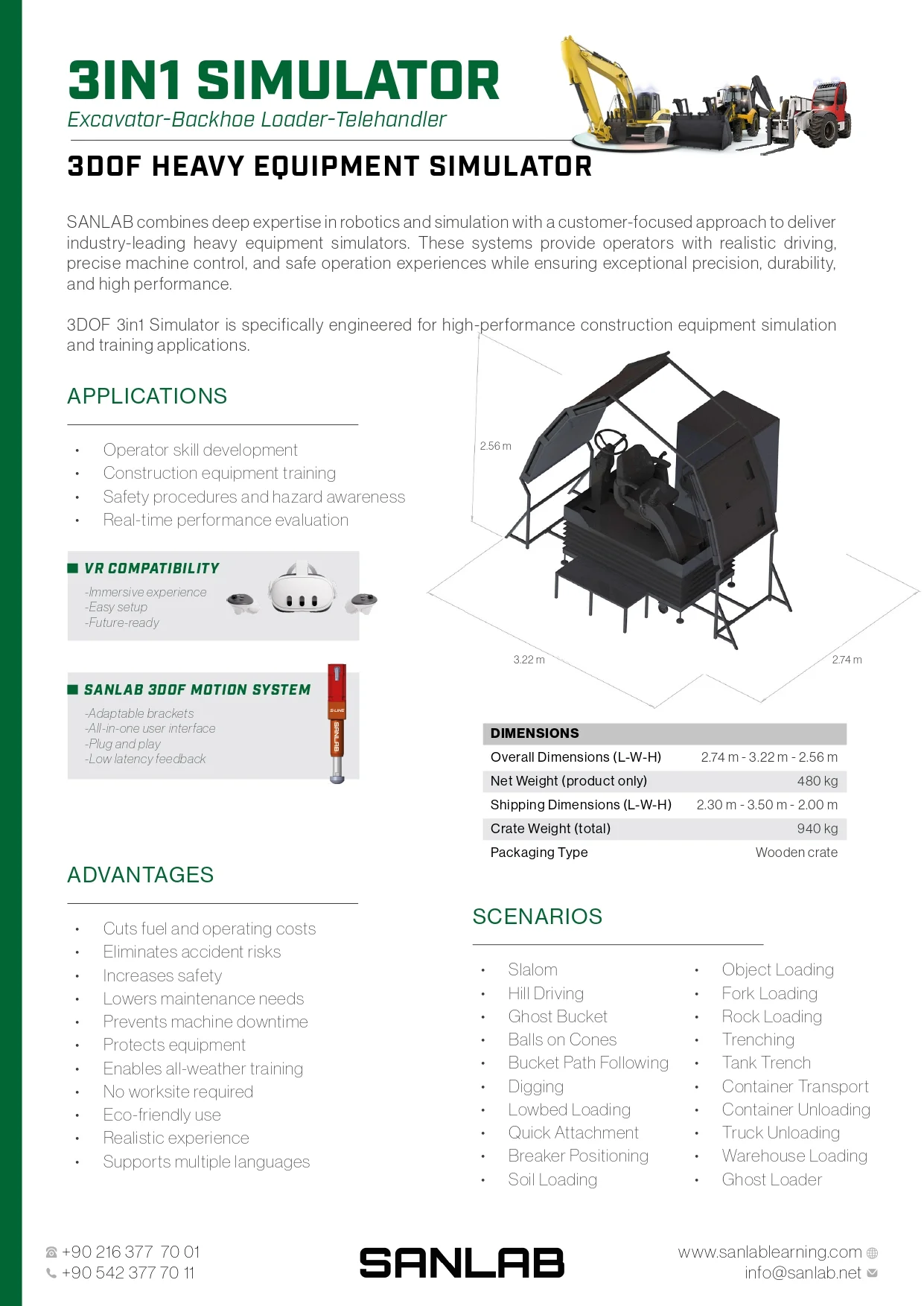 Catalogue 3DOF 3in1 Simulator 1
