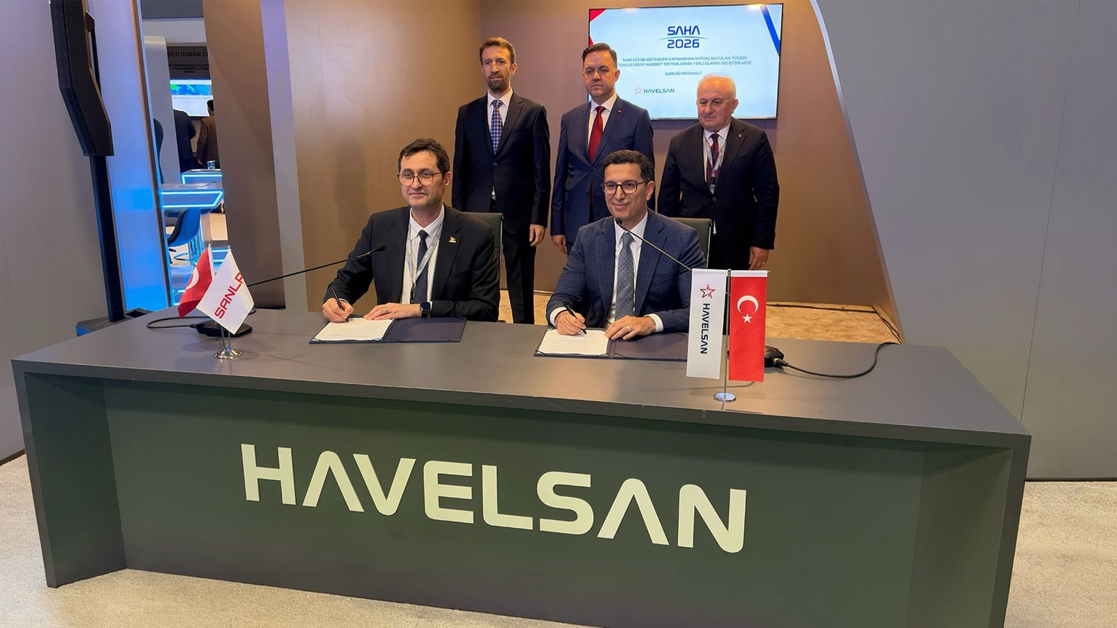 Collaborations: Technoparks, Universities and Industry Partners 1 SANLAB and HAVELSAN signing a cooperation protocol at SAHA 2026